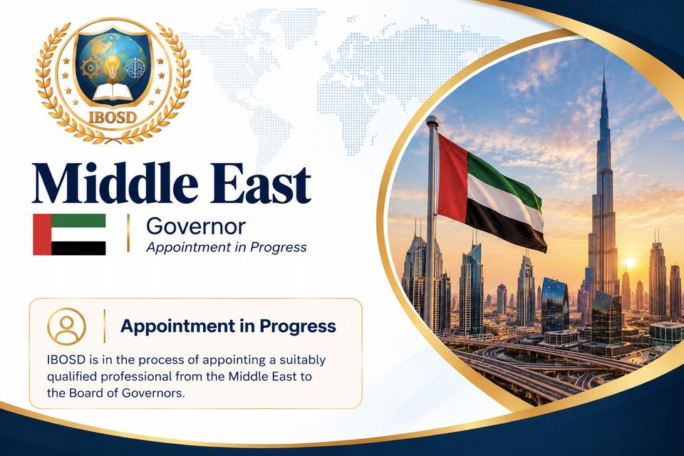 Card for the Middle East: appointment in progress.